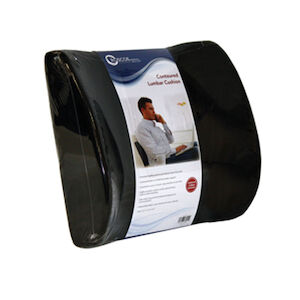 CONTOURED LUMBAR BACK CUSHION